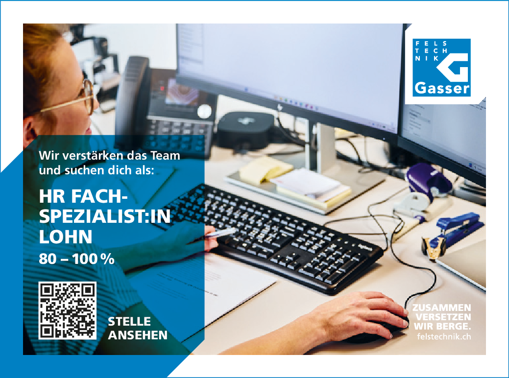 HR Fach-Spezialist:in Lohn