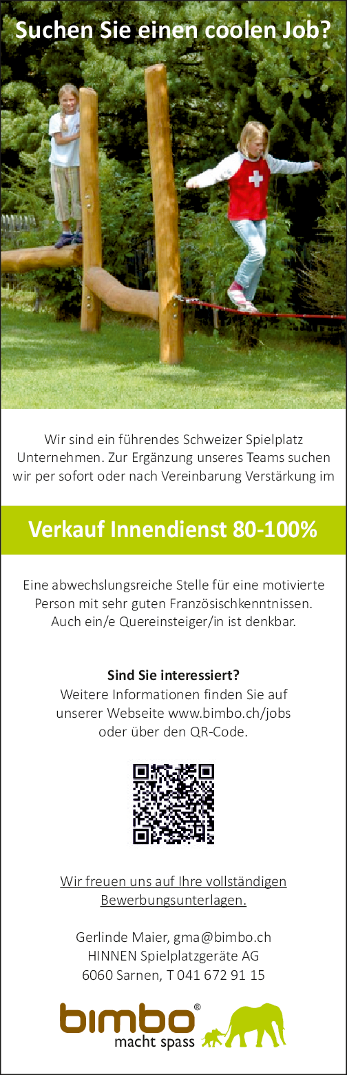 Verkauf Innendienst