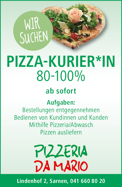 Pizza-Kurier