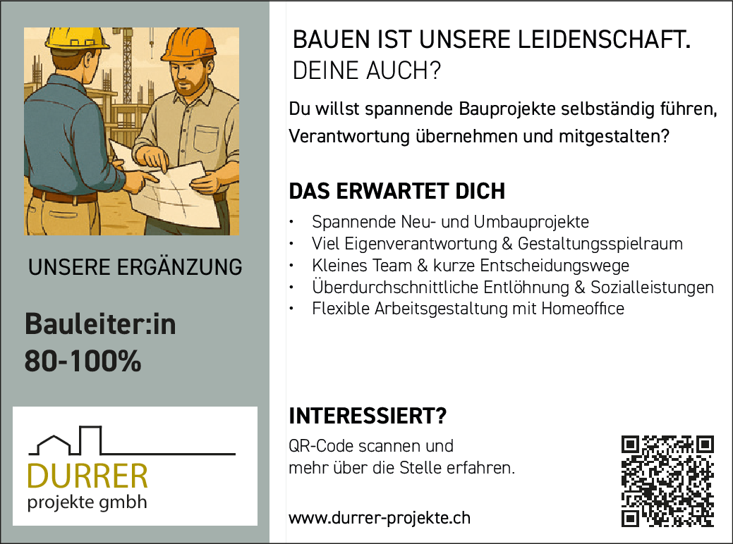 Bauleiter/in