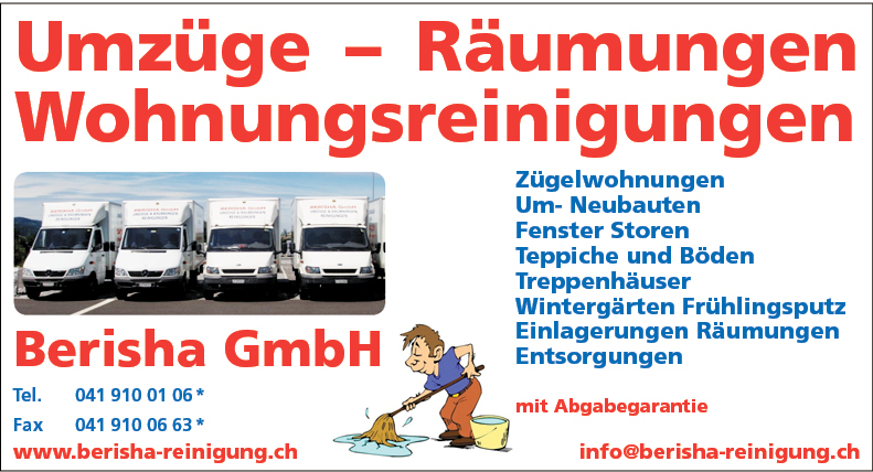 Umzüge-Räumungen, Wohnungsreinigungen