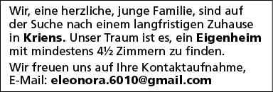 4.5 Zi Eigenheim, Kriens
