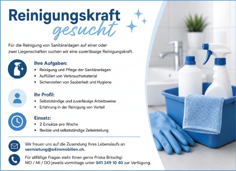 Reinigungskraft