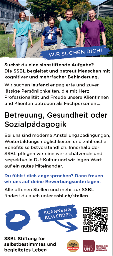 Betreuung, Gesundheit oder Sozialpädagogik