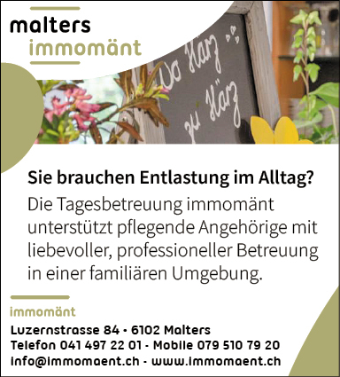 Tagesbetreung Immomänt