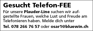 Gesucht Telefon Fee