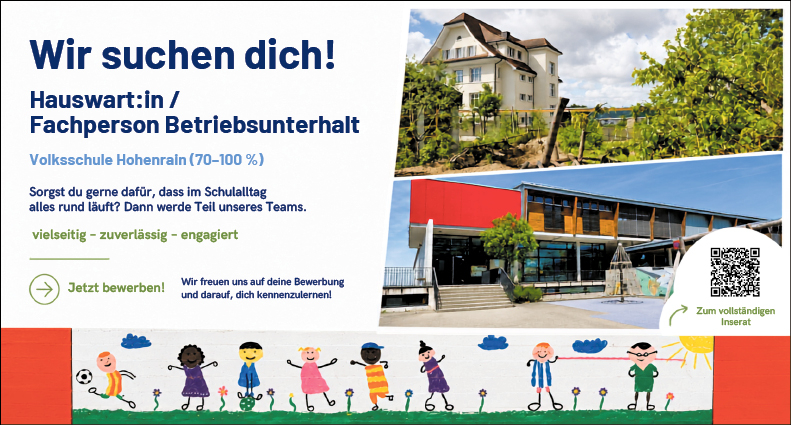 Hauswart/in / Fachperson Betriebsunterhalt