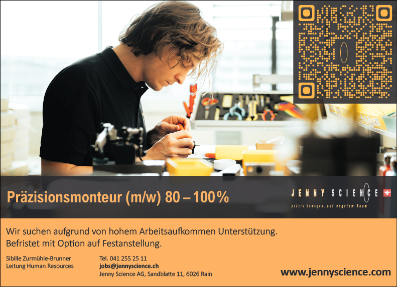 Präzisionsmonteur (m/w) 100%