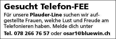 Gesucht Telefon Fee