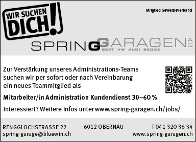 Mitarbeiter/in Admin. Kundendienst