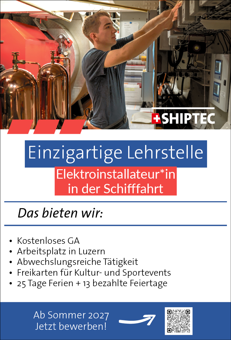 Lehrstelle Elektroinstallateur*in