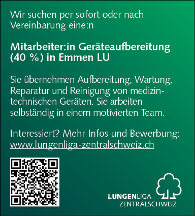 Mitarbeiter:in Geräteaufbereitung