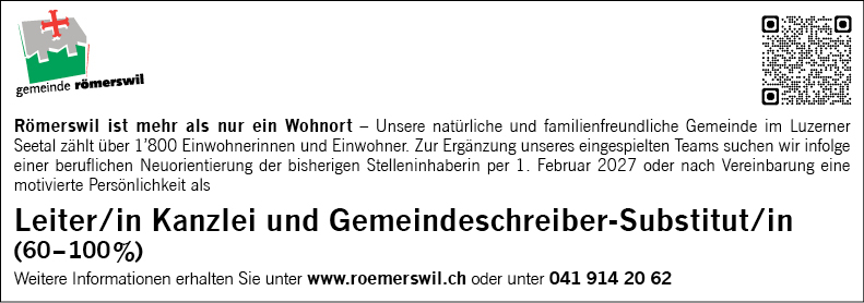 Leiter/in Kanzlei und Gemeindeschreiber