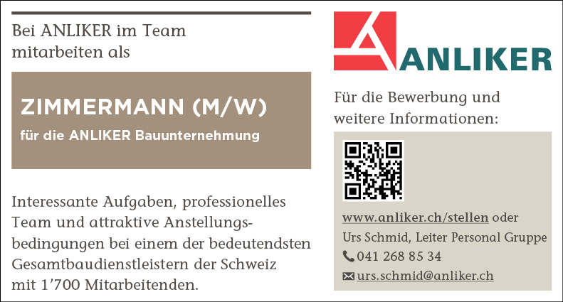 Zimmermann (m/w)