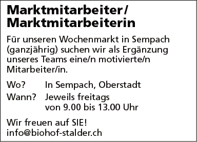 Marktmitarbeiter/in