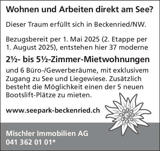 2.5 - 5.5 Zi.-Wh, Beckenried