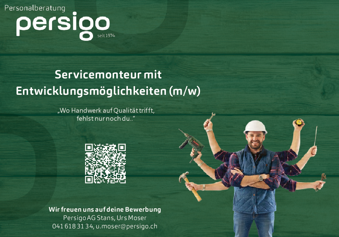 Servicemonteur (m/w)