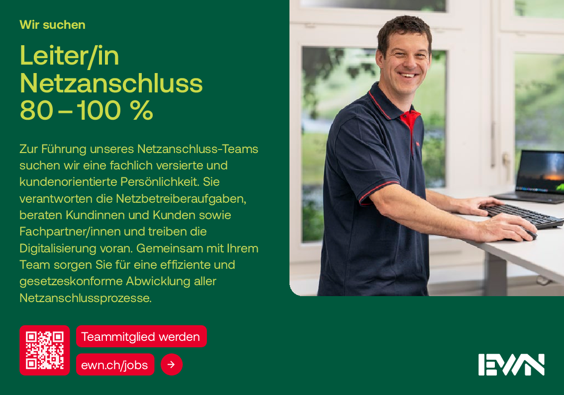 Leiter/In Netzanschluss