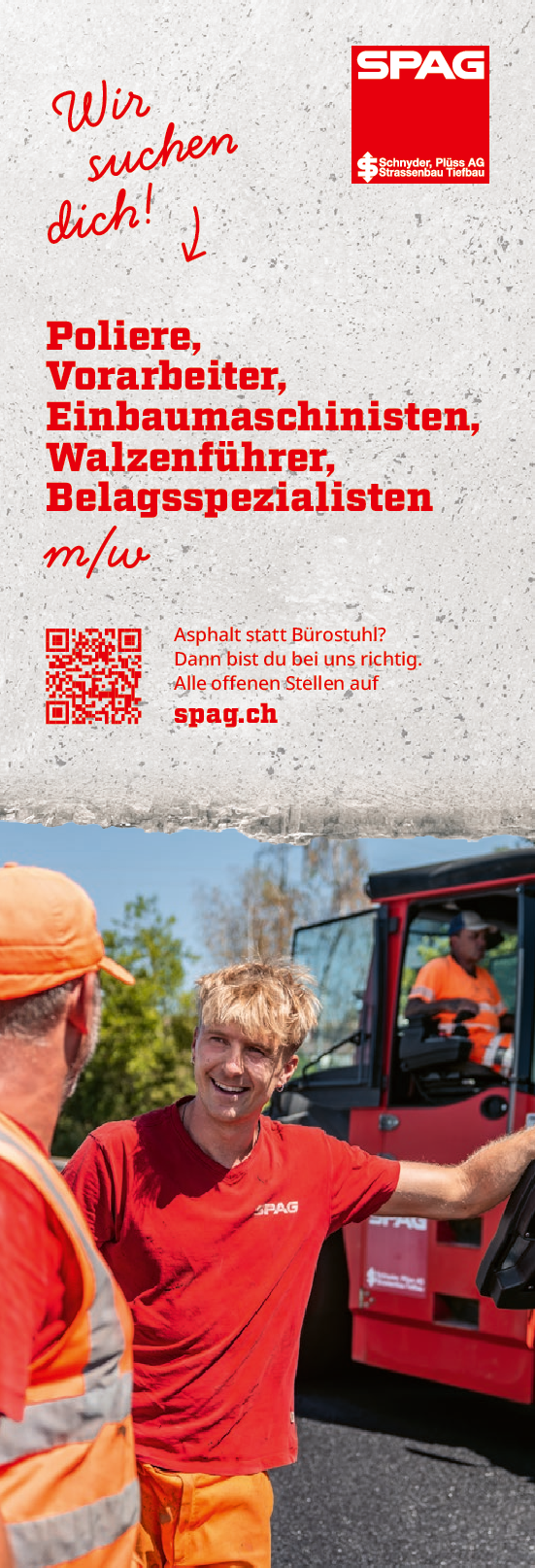 Offene Stellen, Spag Schnyder, Plüss AG