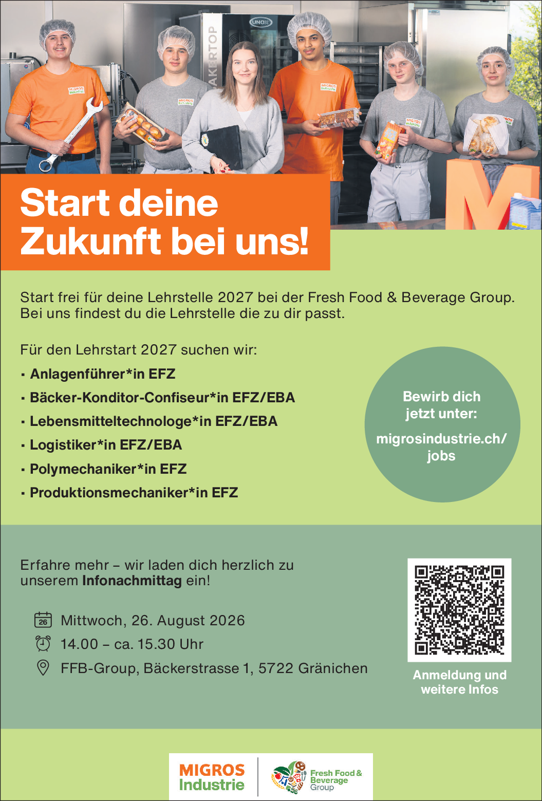 Infonachmittag/Lehrstellen